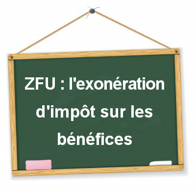 exonération d'impôt sur les bénéfices des entreprises implantées en ZFU