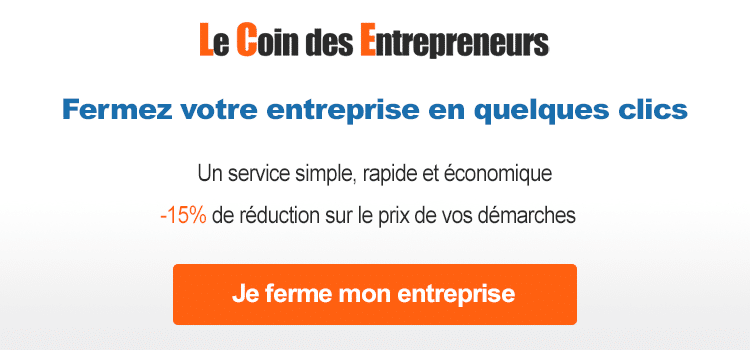 Fermer son entreprise